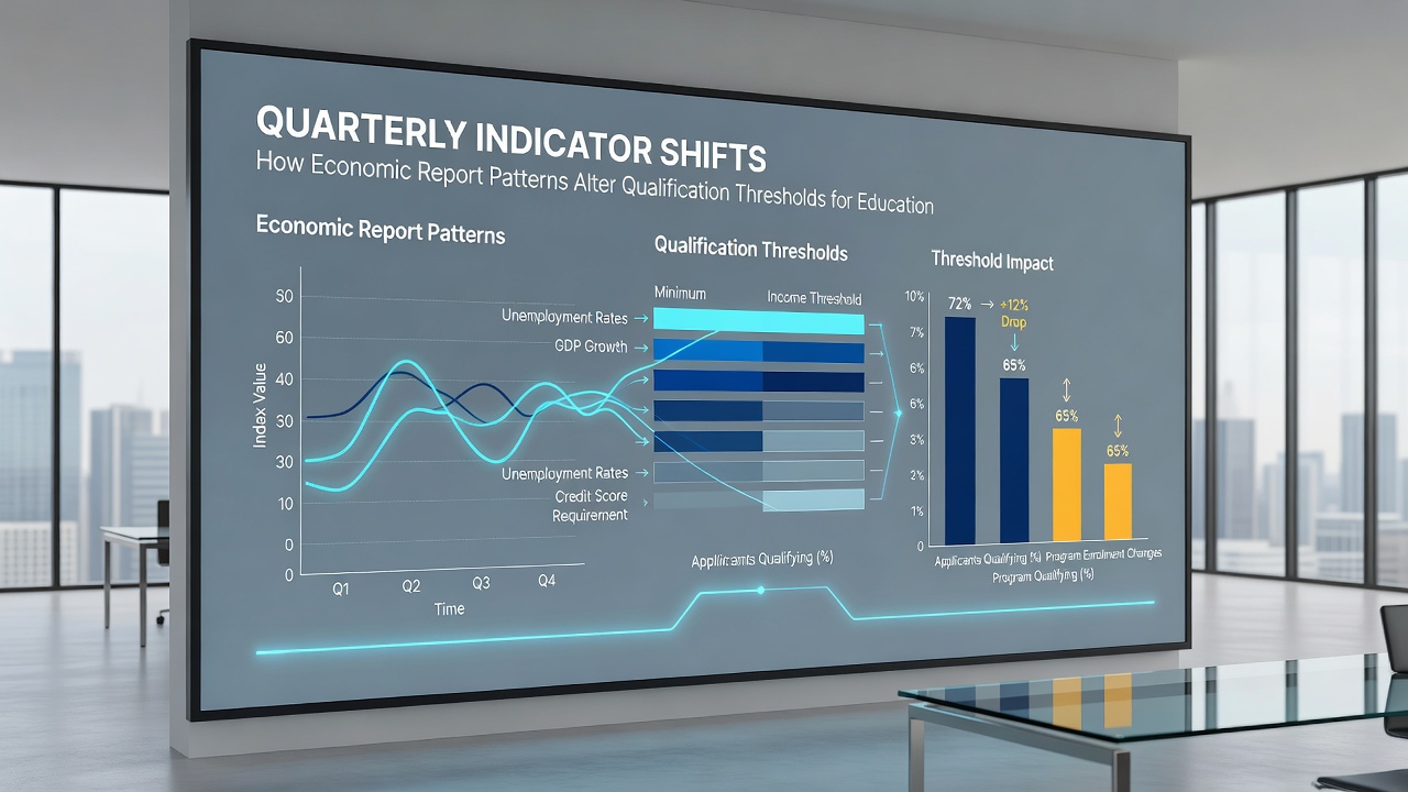 Dashboard view inside a financial app illustrating updated credit thresholds for education, vehicle, and property loans